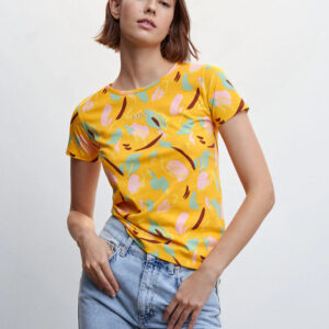 Fashfun Women's co-ord Set Printed Crepe Shirt